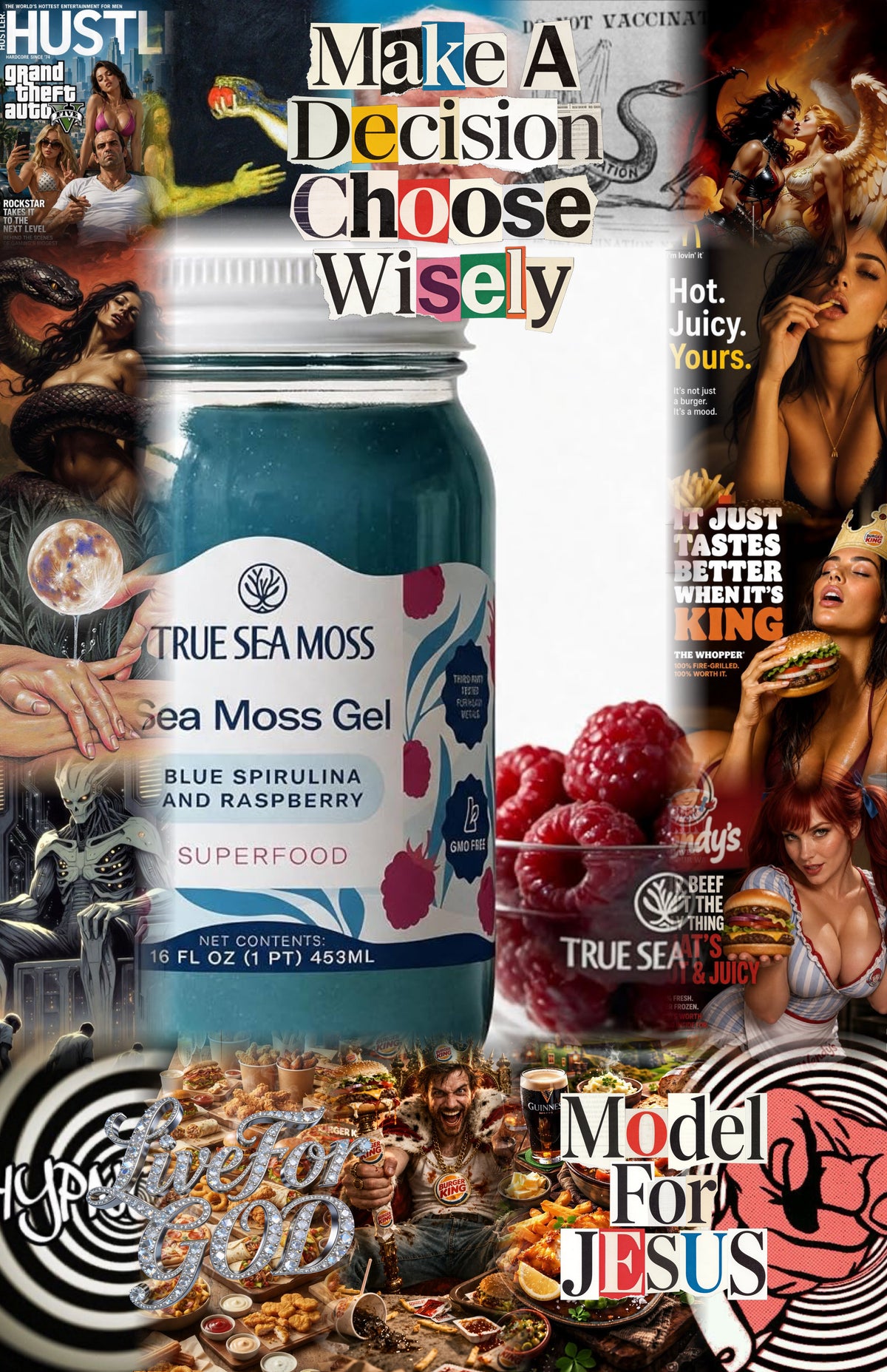 1 Jar of True Sea Moss