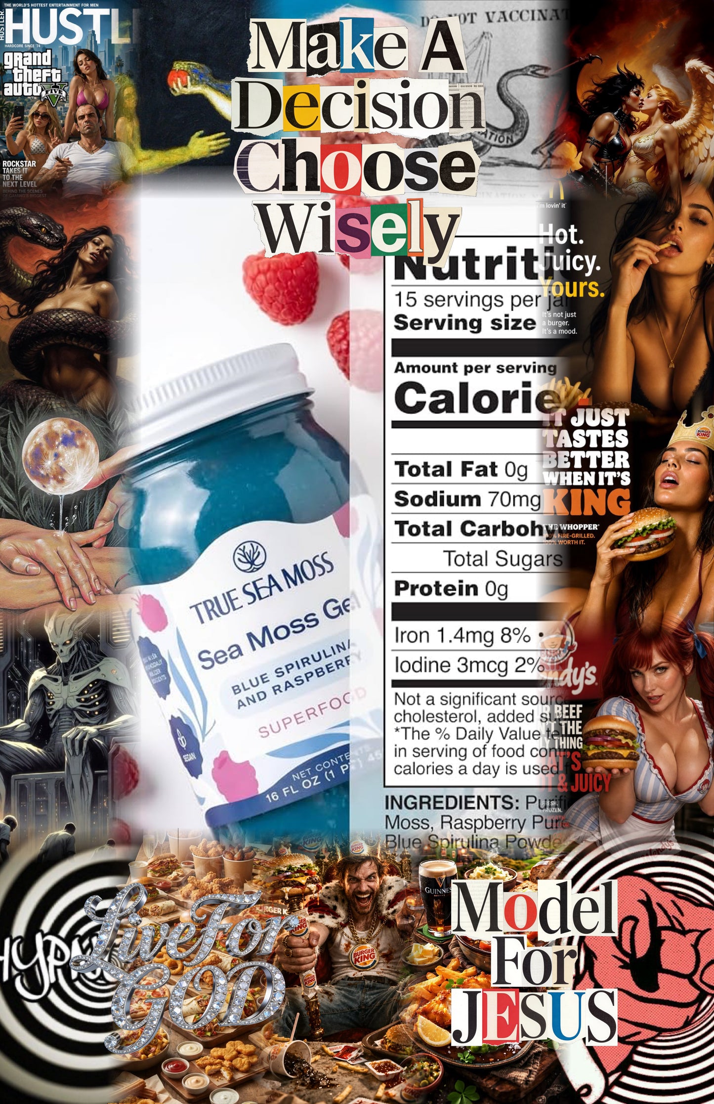 1 Jar of True Sea Moss