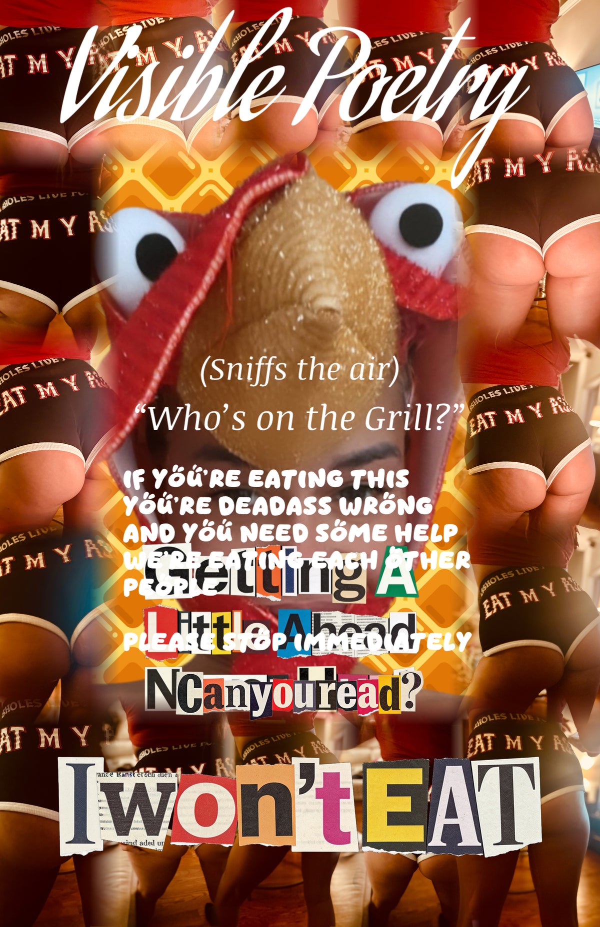 The Pedophile Helper, Chicken Head, Bald Head, Scally Wag Magazine