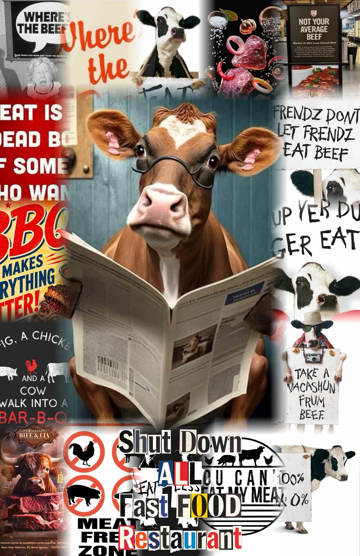Fight The Bad Gas By Not Eating Meat… Meat is the reason why y’all aged so much, got stomach issues, and your out of shape Fasting Magazine