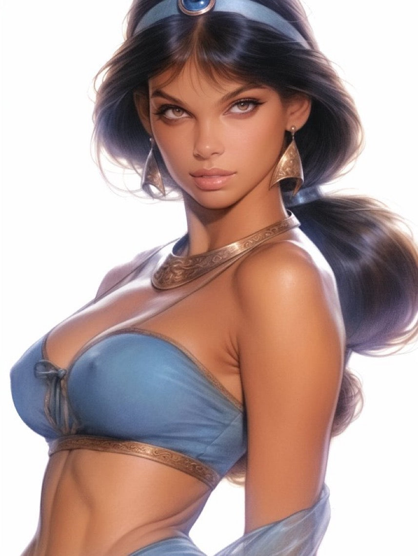 Aladdin- Donald Got Jasmine Looking Stupid Magazine