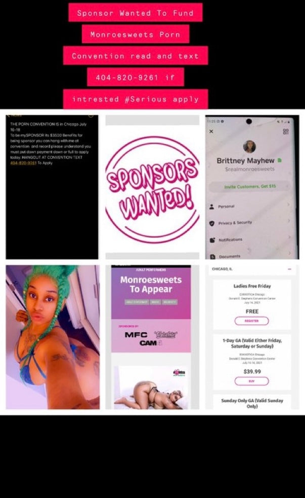 Brittany Monroe Sweets Magazine