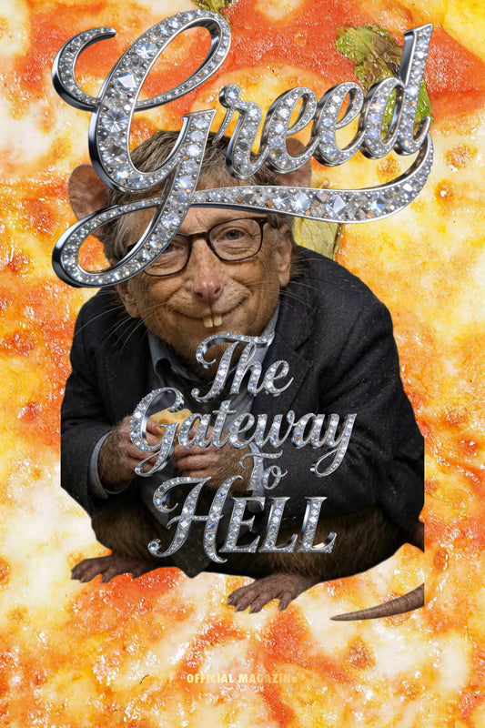 Greed Poster- Who Cut The Cheese?