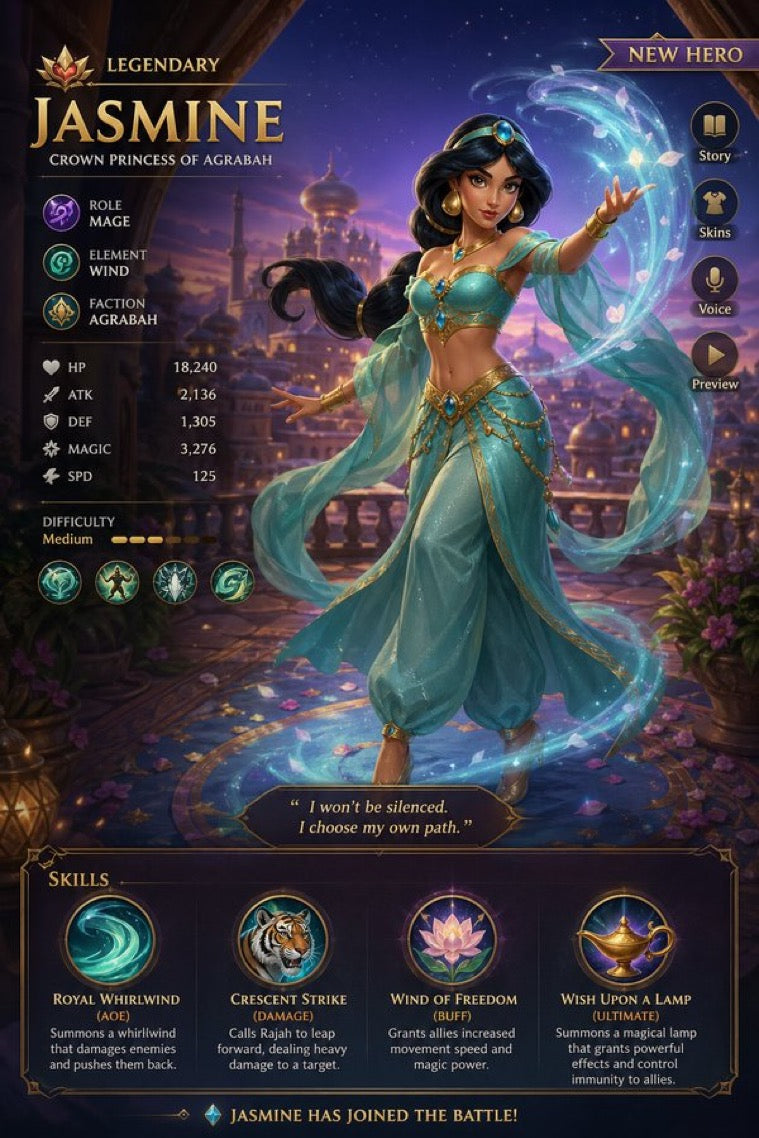 Aladdin- Donald Got Jasmine Looking Stupid Magazine