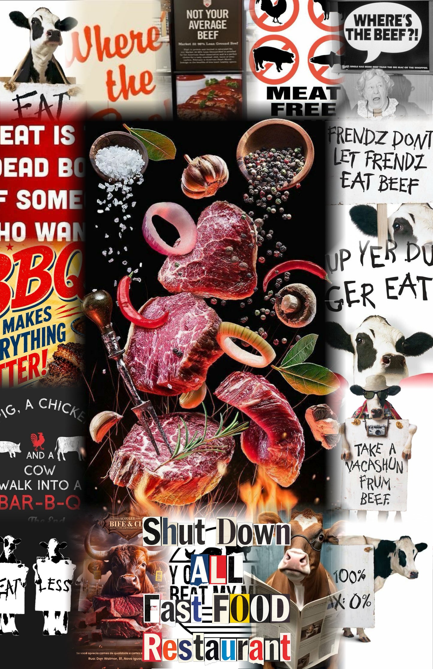 Fight The Bad Gas By Not Eating Meat… Meat is the reason why y’all aged so much, got stomach issues, and your out of shape Fasting Magazine