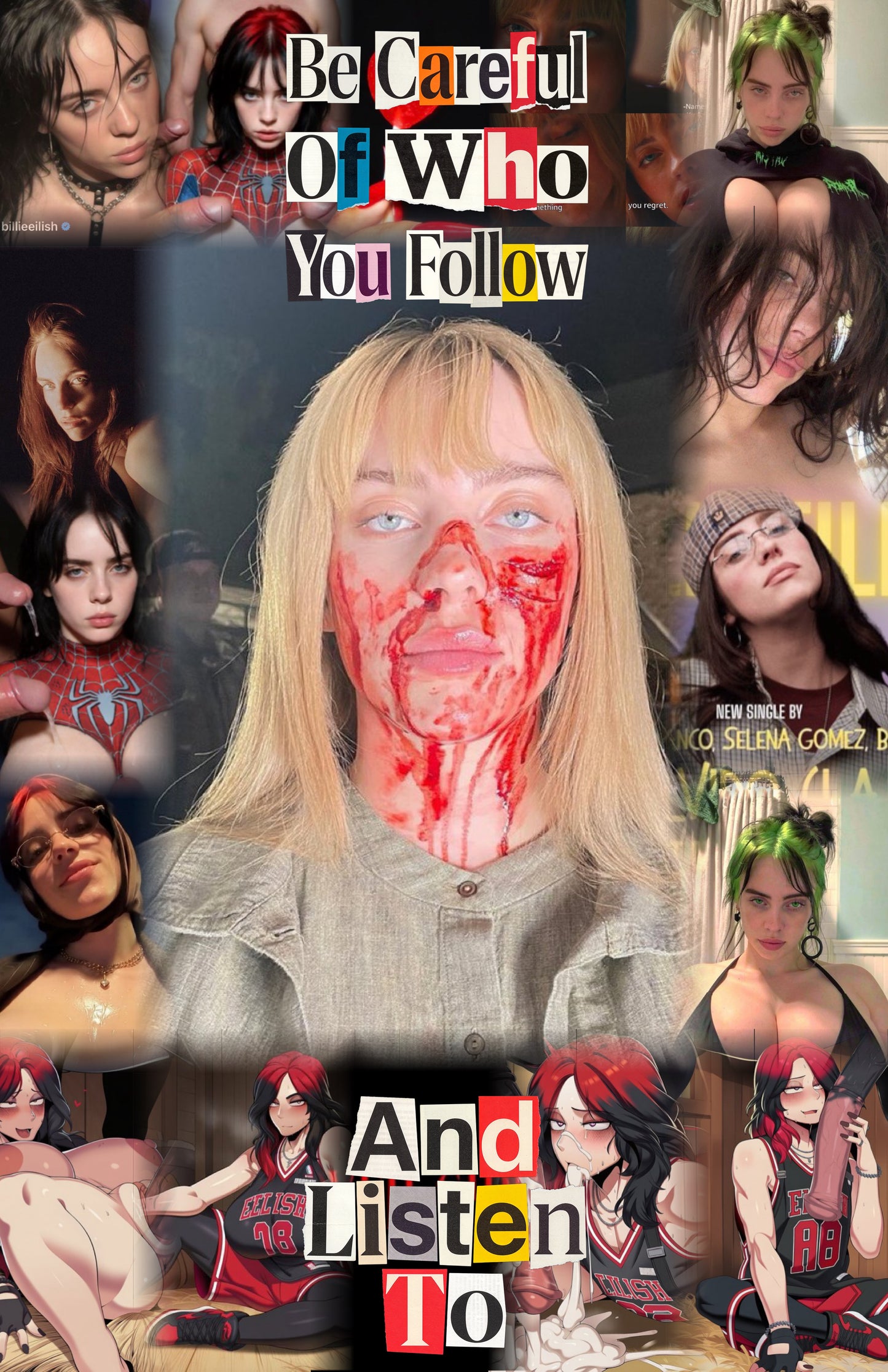Poor Lost SOULS that follow Billie Eilish Magazine